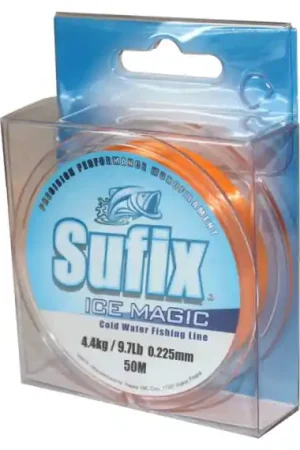Nouvel Arrivage Sufix Ice Magic 50m Mono ORANGE 0,135mm