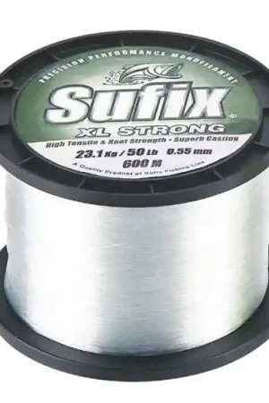 Sufix XL Strong 600m Mono PLAT 0,50mm Commander Vite