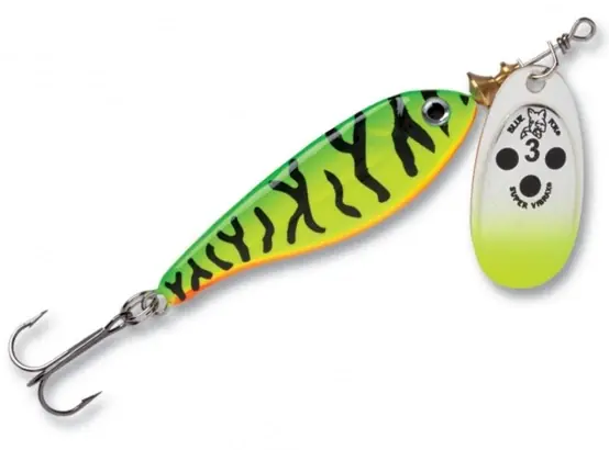 Promotion Saisonnière Blue Fox Vibrax Minnow Super BFMSV Nr 2, SRB