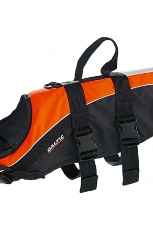 Baltic Mascot Dog Vest Black/Orange, XL 40+kg Commande En Gros