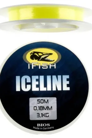 Prix Bas IFISH Ice Fishing Line Yellow 50m - 0.16mm