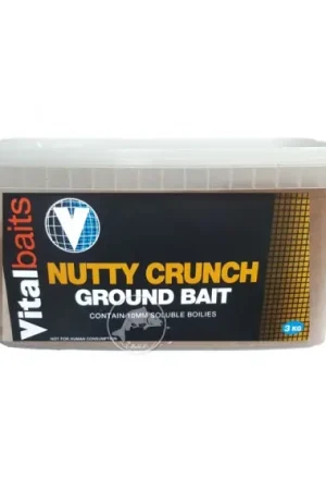 Offre Limitée Vital Baits Groundbait Nutty Crunch Bucket 3kg