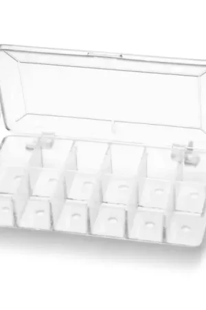 Dubbing Dispenser Empty Clear With Holes Top Vente