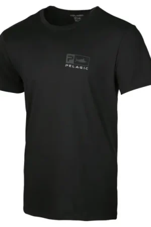 Pelagic Icon Premium UV Tee Black - XL Satisfait Ou Remboursé