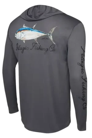 Pelagic AquaTek Hooded - Goione BFT GRA - S Expédié Aujourd'hui