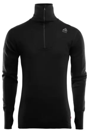 Acheter Direct Aclima DoubleWool Polo Shirt Zip Man Jet Black/Marengo - L