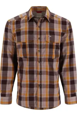 Simms ColdWeather Shirt Dolomite Logan Plaid - S Meilleur Prix
