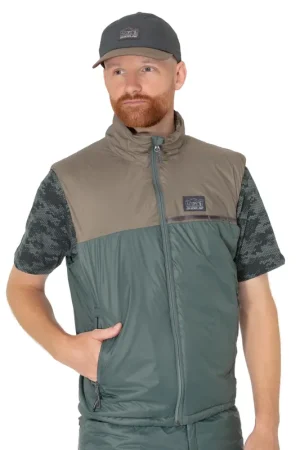 Guideline Loft Vest Walnut/Algae Green L Nouvelle Collection