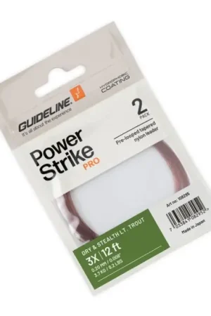 Bon Marché Guideline Dry & Stealth Light Trout Leader 12' - 4X