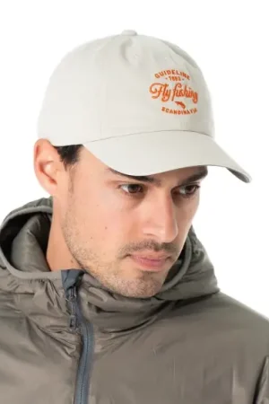 Dernière Chance Guideline Fly Fishing Dad Cap - Bone