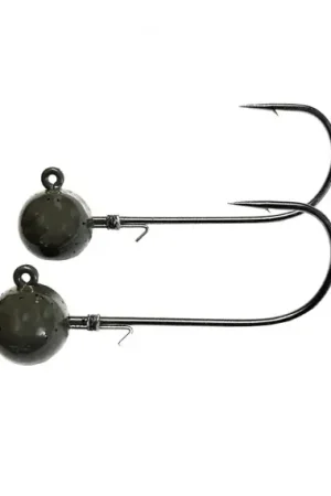 BFT Tungsten Jig Head, Green Pumpkin (2-pack) 3/0 - 18g Petit Prix