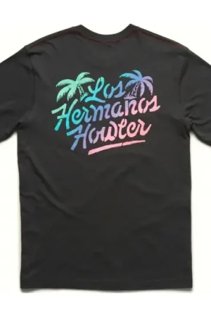 Howler T-Shirt Pocket Los Hermanos Fade Antique Black - M Authentique