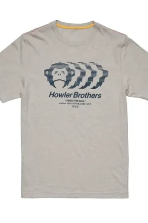 Howler Bros Mono Mirage Light Grey Heather - M Pas Cher