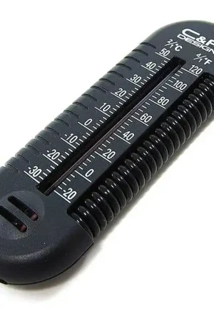 Dernier Modèle C&F 3-in-1 Thermometer Black (CFA-100-BK)