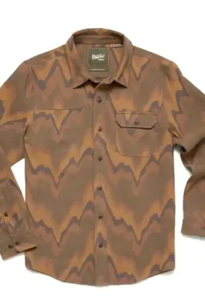 Meilleur Choix Howler Bro's Harker's Flannel Sediment Jacquard Camel - S
