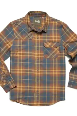 Howler Bro's Harker's Flannel Kempton Plaid Stargazer - S Prix Bas