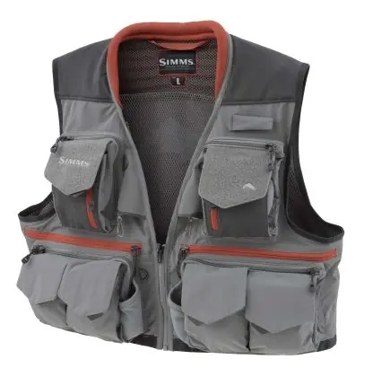 Top Vente Simms Guide Vest Steel S