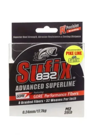 Certifié Sufix 832 Braid Black Mamba 150m - 0.38mm