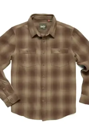 Howler Bro's Rodanthe Blanket Flannel Emmett Plaid Aloe - M Acheter En Ligne