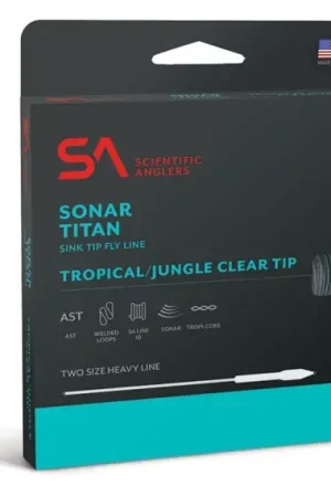 Bon Marché SA Sonar Titan Tropical Clear Tip Sand/Horizon/Clear WF Fly Line - # 8