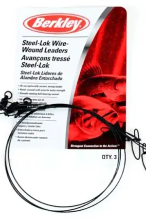 McMahon Crosslock Wire Leader 9in 20lb Certifié
