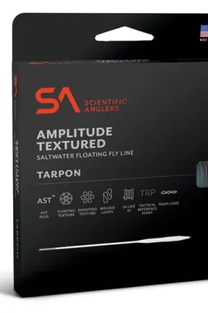 SA Amplitude Tarpon Black/Sand/Surf WF Fly Line - # 12 Haute Qualité