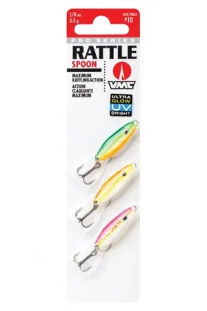 VMC Rattle Spoon Kit 7g - Glow UV Acheter Direct