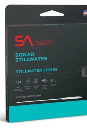 SA Sonar Stillwater Camo Clear WF Fly Line # 4 Offre Du Jour