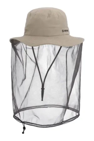 Achat Immédiat Simms Bugstopper Net Sombrero Stone