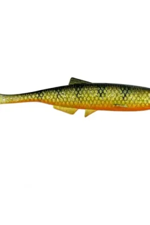 Nouveauté Köfi Bleak Shad 6cm (6-pack) - Green Pumpkin/ Chartreuse