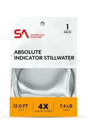 Nouvelle Collection SA Absolute Indicator/Stillwater Leader 12' 2X (0,23 mm)
