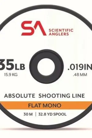 SA Absolute Shooting Line Flat Mono 600m 35lb Orange Prix Cassé
