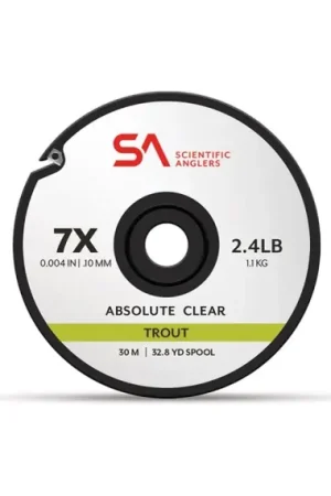 Offre Limitée SA Absolute Trout Tippet Tippet Material 0X (0,28 mm)