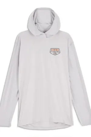 Simms Tech Hoody Overcast Abstract Bass - S Haute Qualité