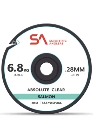 Certifié SA Absolute Salmon Tippet 0,43mm