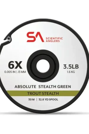 Marque SA Absolute Trout Stealth Tippet Tippet Material 4X (0,18 mm)