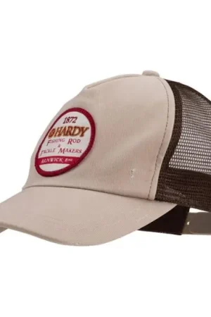 Hardy Cap Trucker Khaki Black Promotion