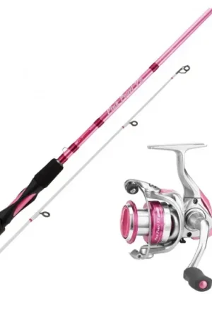 Okuma Pink Pearl V2 7'1 213cm 5-20g With Pink Pearl C-3000 With Prespooled Braid Nouvelle Collection