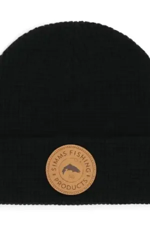 Expédition Rapide Simms Everyday Waffle Knit Beanie Black