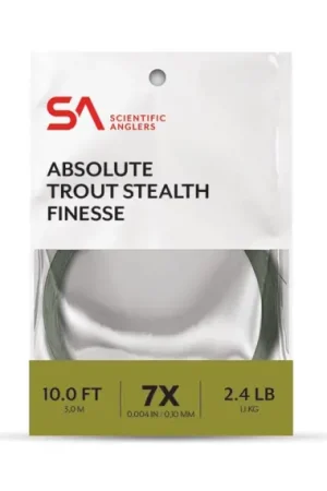 SA Absolute Trout Finesse Leader 12' 6X (0,13 mm) Achetez Aujourd'hui