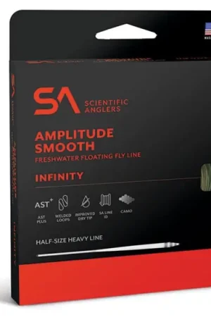SA Amplitude Smooth Infinity Orange WF Floating Fly Line #8 Must-Have