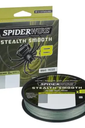 SpiderWire Stealth Smooth braid 8 0.23mm 150m M-green Vente Flash