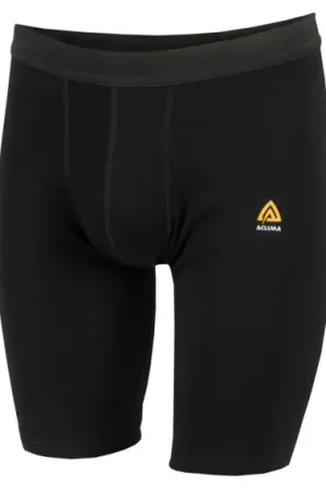 Aclima WarmWool Shorts (Long) Man, Jet Black - M Pas Cher