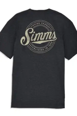 Promotion Simms Circle Lockup T-Shirt Charcoal Heather - L