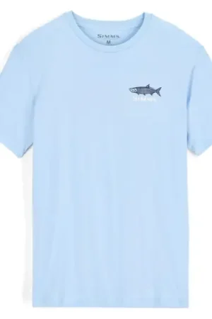 Top Vente Simms Tarponwear T-Shirt Sky Blue - L