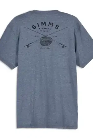 Simms Classic Tackle T-Shirt Athletic Heather - M Remise