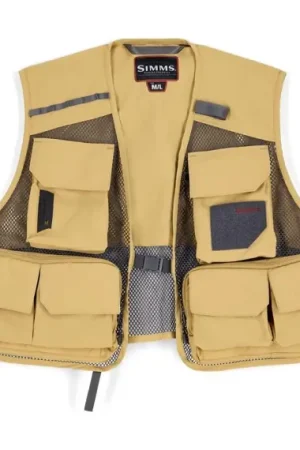 Promotion Saisonnière Simms Tributary Vest Bistre - M/L