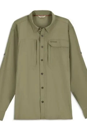 Simms Guide BugStopper Shirt Dolomite Heather - M Must-Have