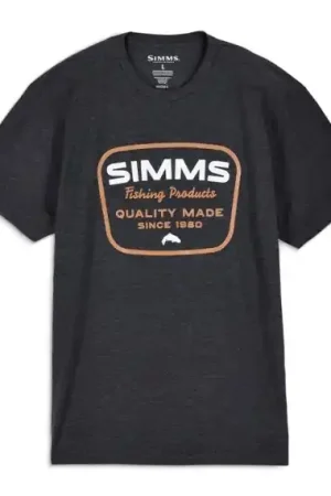 Simms Stamp Lock T-shirt Military Heather M Offre Exclusive