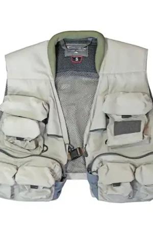 Simms Master Vest Khaki - XL Petit Prix